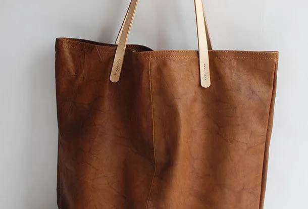 Handmade fashion pretty leather small tote bag shoulder bag handbag for women