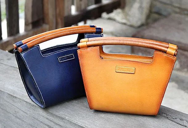 Handmade handbag purse leather crossbody bag purse shoulder bag for women