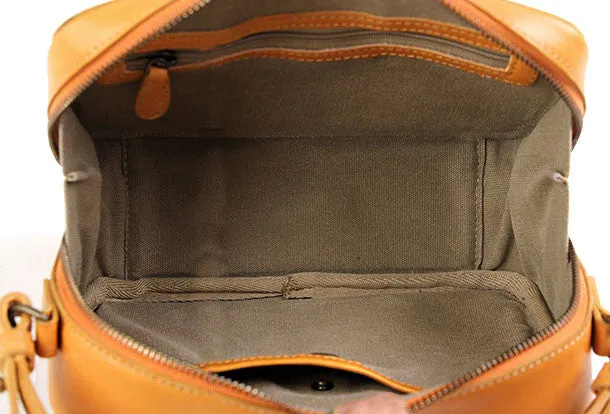 Handmade handbag purse leather crossbody bag purse shoulder bag for women