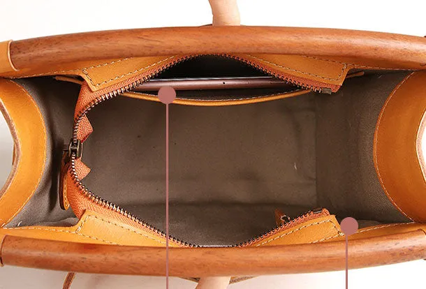 Handmade handbag purse leather crossbody bag purse shoulder bag for women