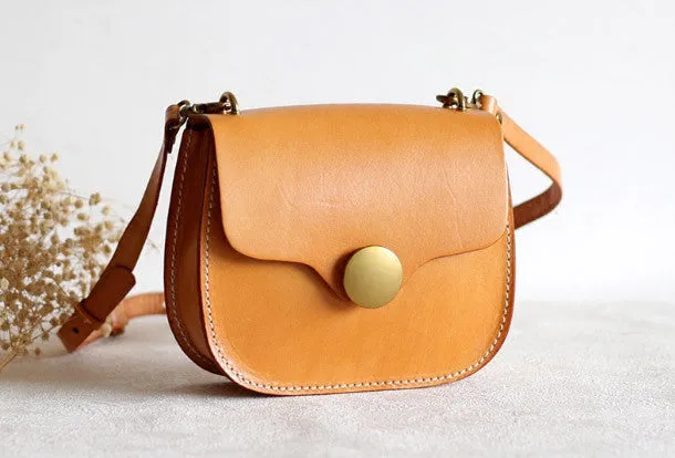 Handmade Leather bag for women leather shoulder bag crossbody bag
