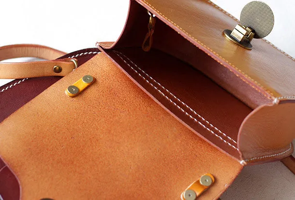 Handmade Leather bag for women leather shoulder bag crossbody bag