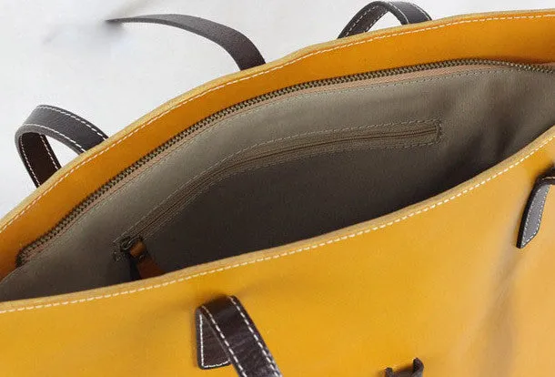Handmade Leather bag tote shoulder bag black for women leather tote bag