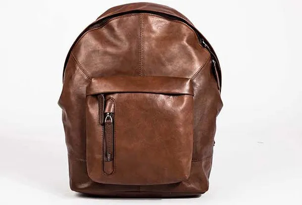 Handmade Leather Large Travel Bag Backpack Bag Shoulder Bag Laptop Women Leather Purse