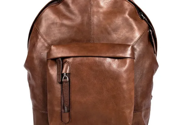 Handmade Leather Large Travel Bag Backpack Bag Shoulder Bag Laptop Women Leather Purse