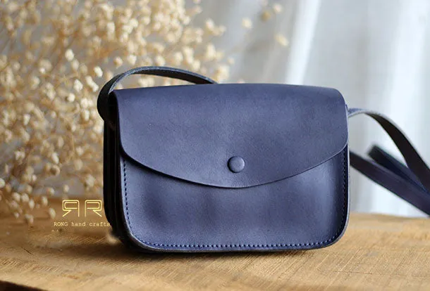Handmade Leather phone purse organ for women crossbody bag leather shoulder bag