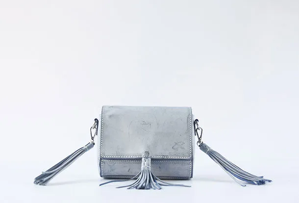 Handmade leather pur phone bag shoulder bag cossbody bag purse women