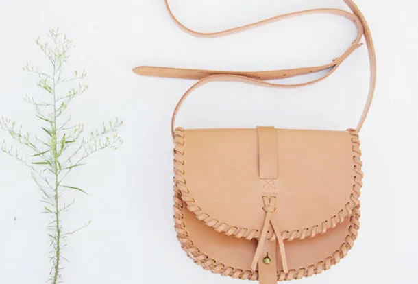 Handmade leather purse satchel phone bag shoulder bag cossbody bag purse women