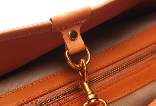 Handmade Leather Tote Purse Bucket Bag Handbag Shoulder Bag Large for Women Leather Shopper Bag