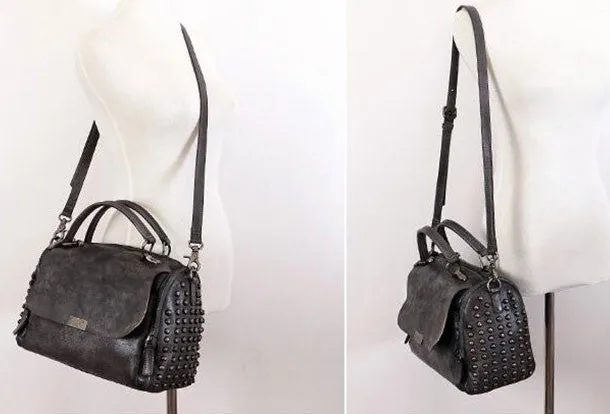 Handmade Leather womens handbag purse shoulder bag for women leather shopper bag