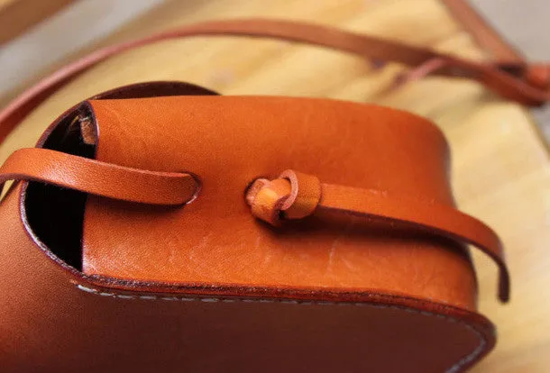 Handmade shoulder bag Genuine vintage rustic leather crossbody Shoulder Bag for women