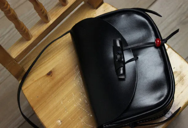 Handmade shoulder bag Genuine vintage rustic leather crossbody Shoulder Bag for women