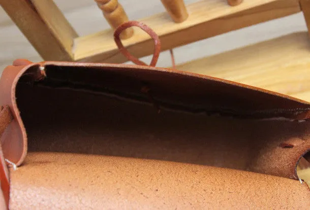 Handmade shoulder bag Genuine vintage rustic leather crossbody Shoulder Bag for women