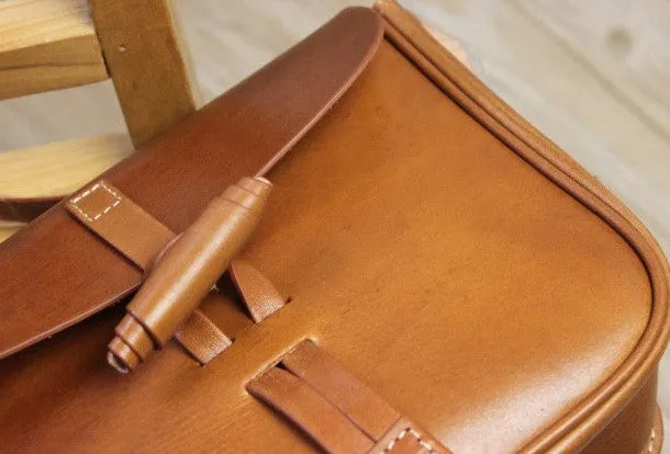 Handmade shoulder bag Genuine vintage rustic leather crossbody Shoulder Bag for women