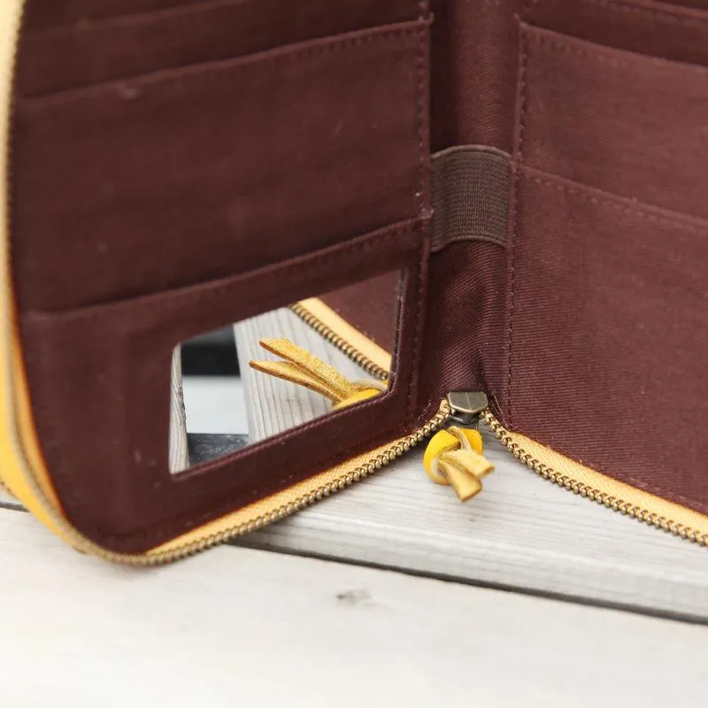 Handmade Women's Red Leather Shoulder Clutch Purse Handbag Crossbody Bag Clutch Purse
