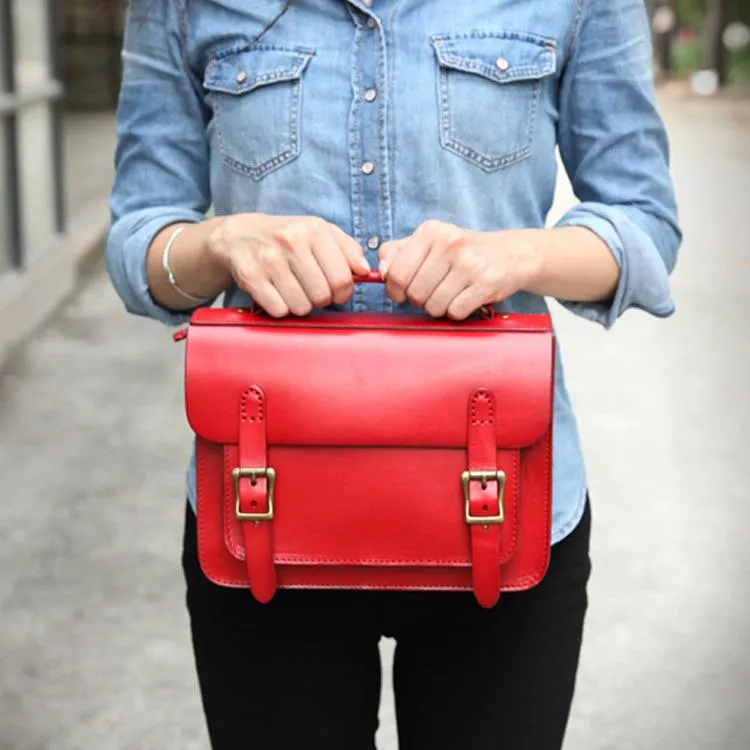 Handmade Womens Tan Leather Satchel Shoulder Bag Cambridge Structured Satchel Handbag Purse for Men