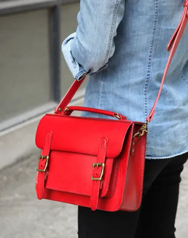 Handmade Womens Tan Leather Satchel Shoulder Bag Cambridge Structured Satchel Handbag Purse for Men