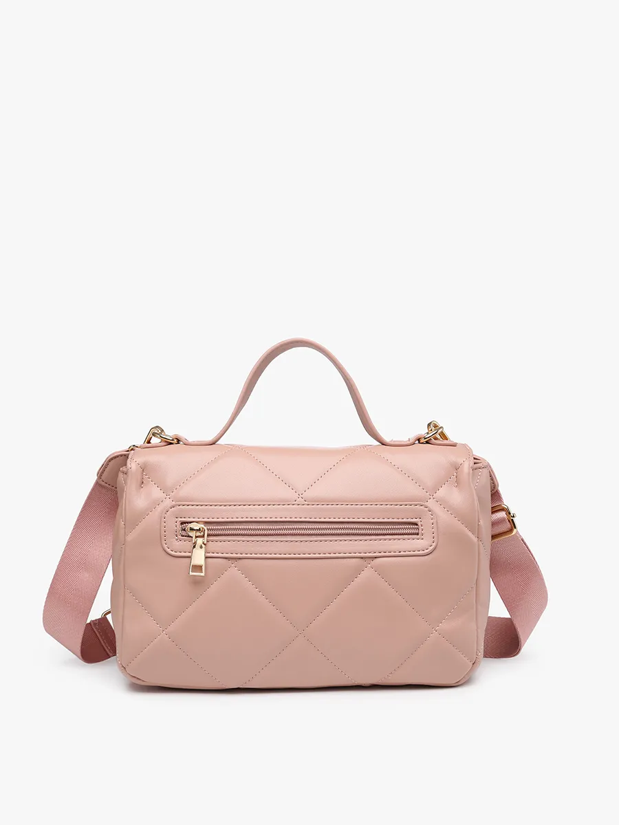 Harp Vegan Twist Lock Crossbody