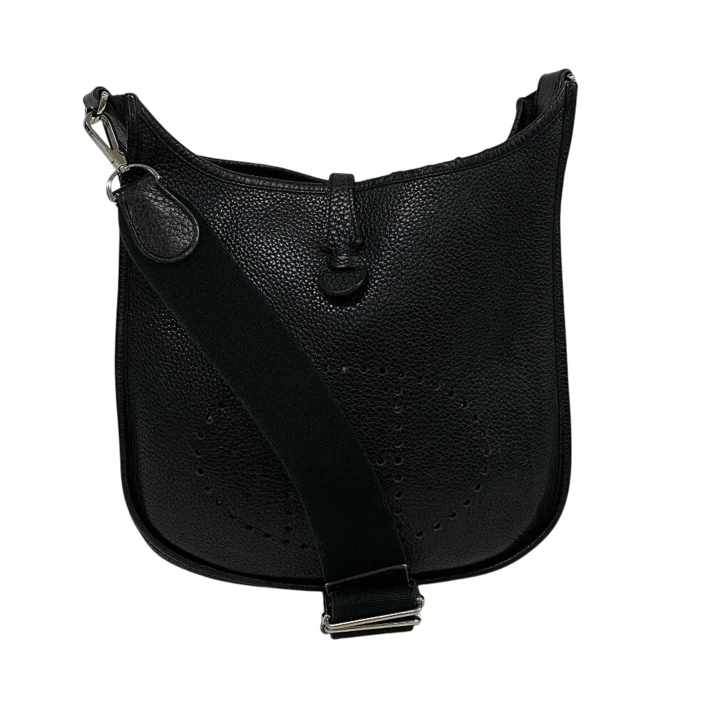 HERMES Shoulder Bag Taurillon Clemence black Taurillon Clemence Evelyn 3 29 PM mens Used