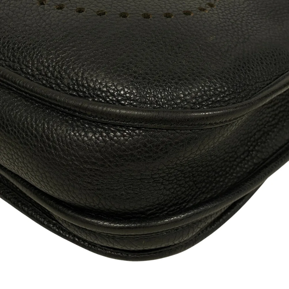 HERMES Shoulder Bag Taurillon Clemence black Taurillon Clemence Evelyn 3 29 PM mens Used