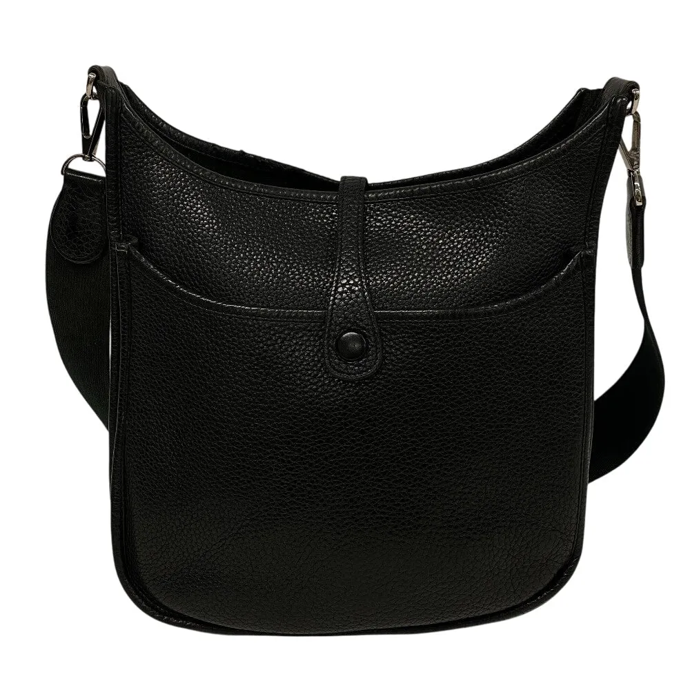 HERMES Shoulder Bag Taurillon Clemence black Taurillon Clemence Evelyn 3 29 PM mens Used
