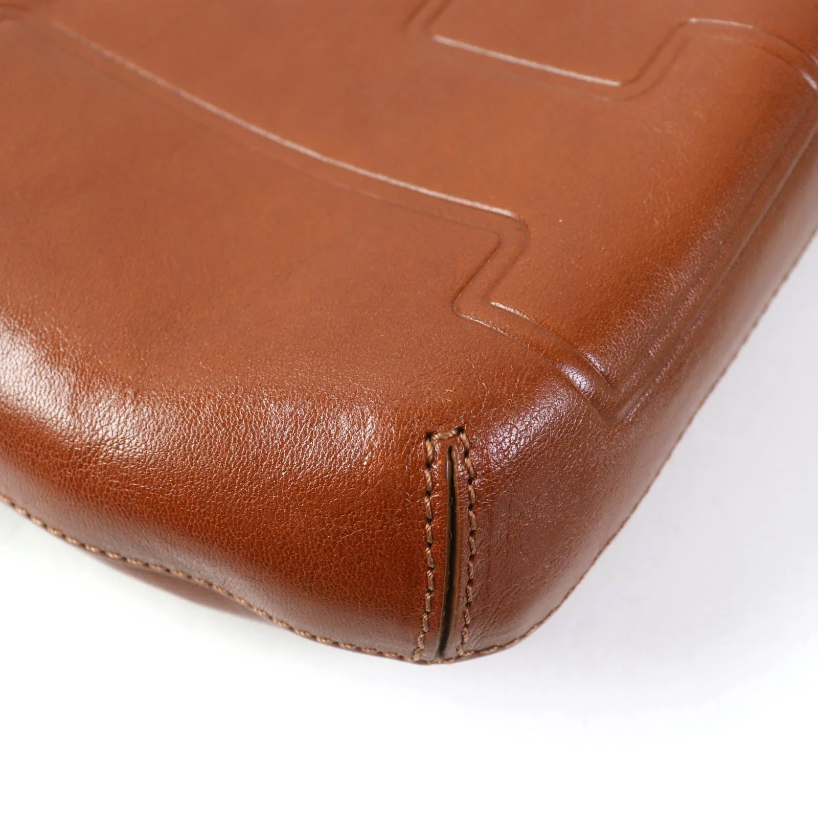 HIROFU Shoulder Bag leather Brown