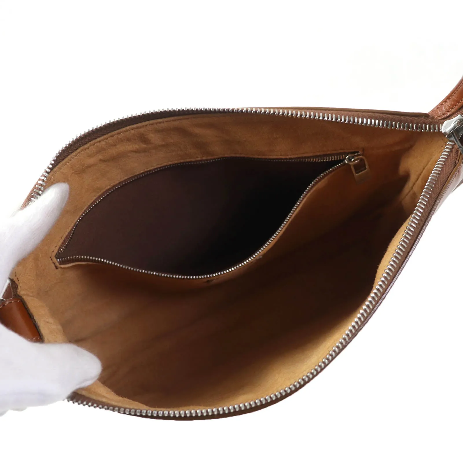 HIROFU Shoulder Bag leather Brown