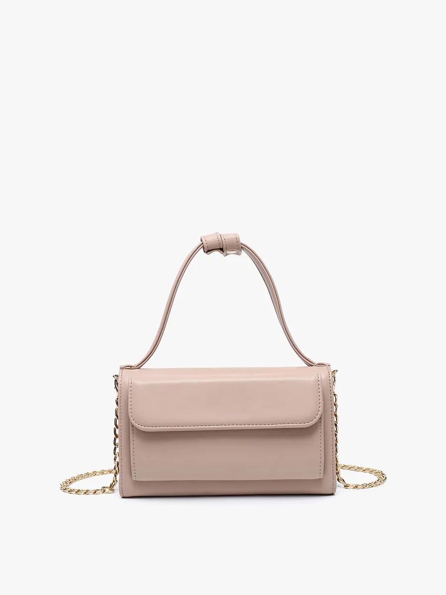 Honey Vegan Rect Chain Crossbody