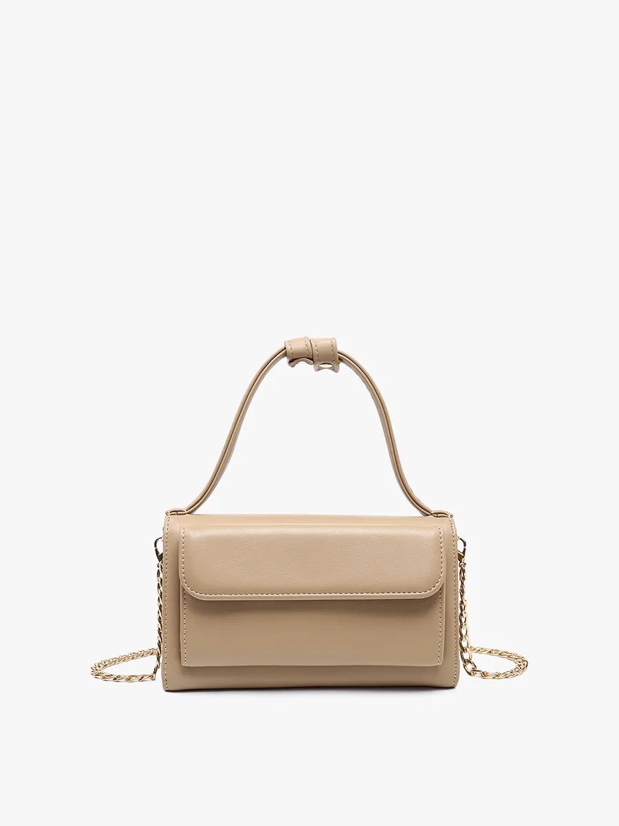 Honey Vegan Rect Chain Crossbody