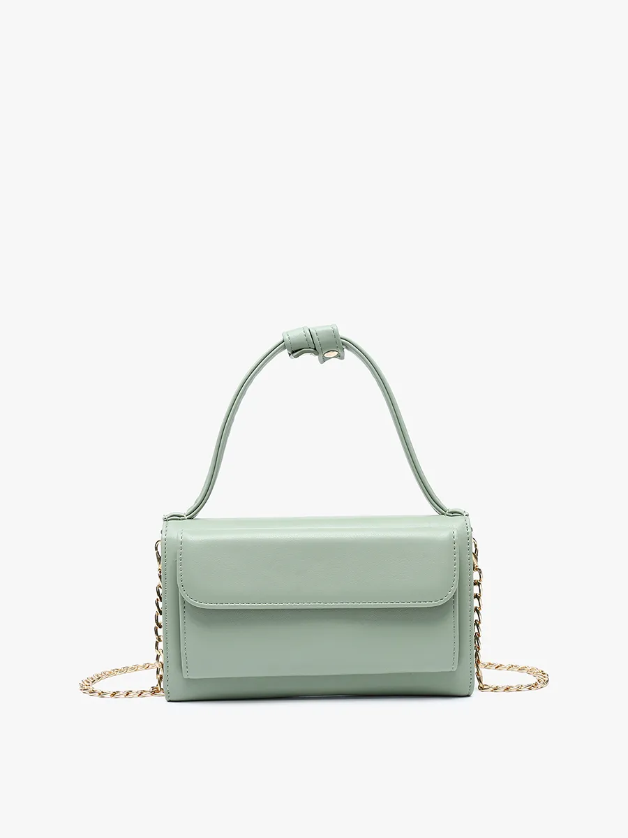Honey Vegan Rect Chain Crossbody