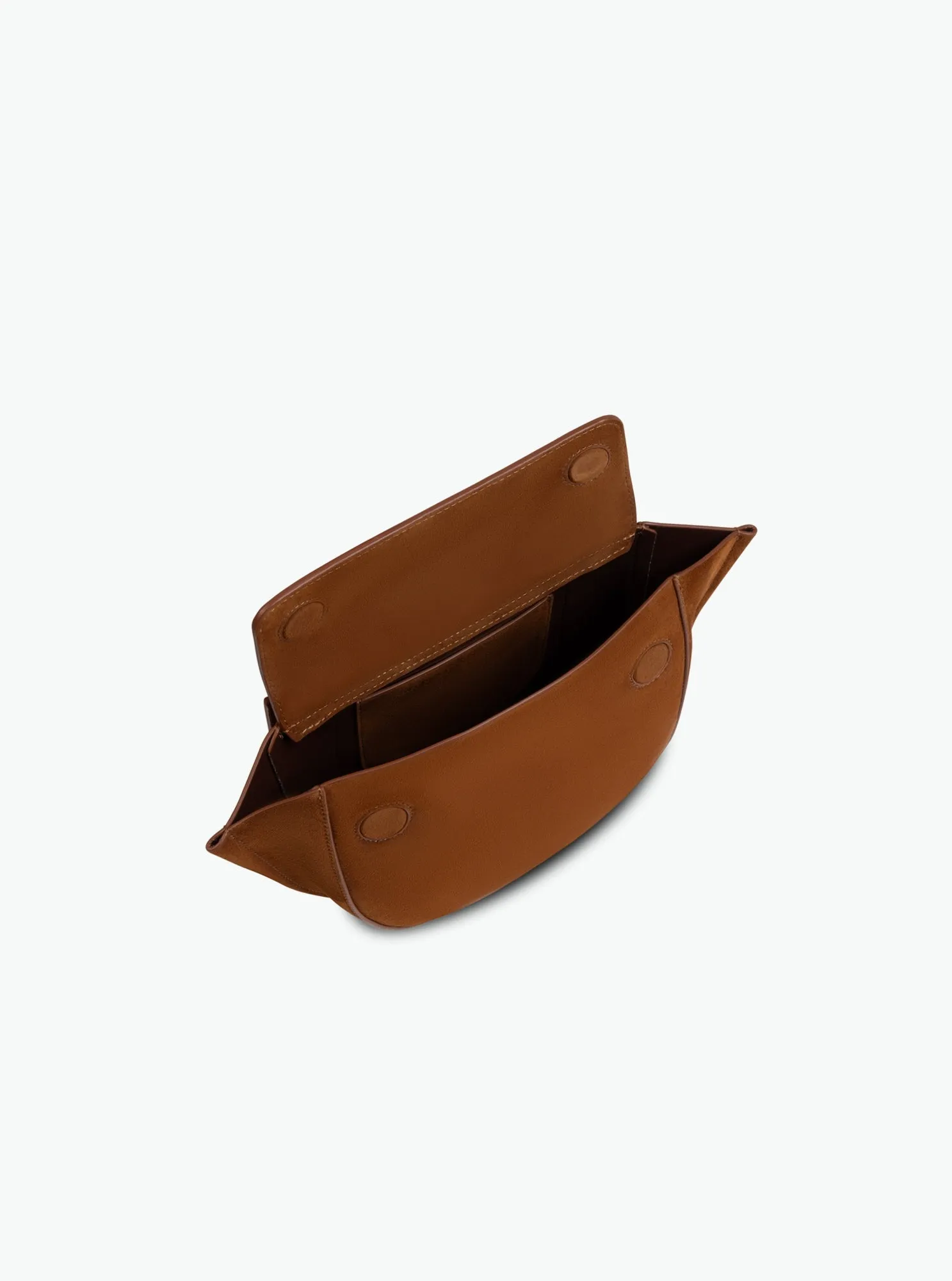 Hortensia Bag Mini - Tan Suede