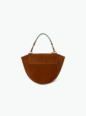 Hortensia Bag Mini - Tan Suede