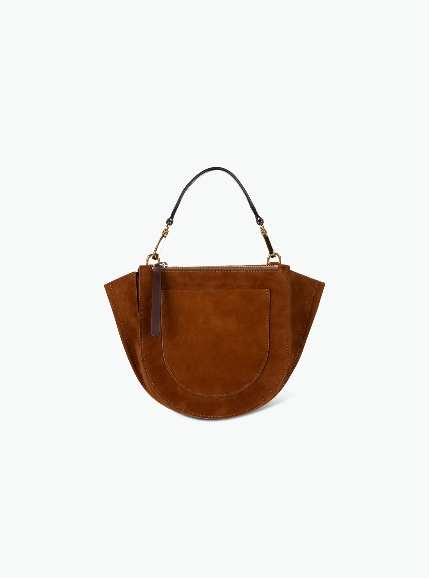 Hortensia Bag Mini - Tan Suede