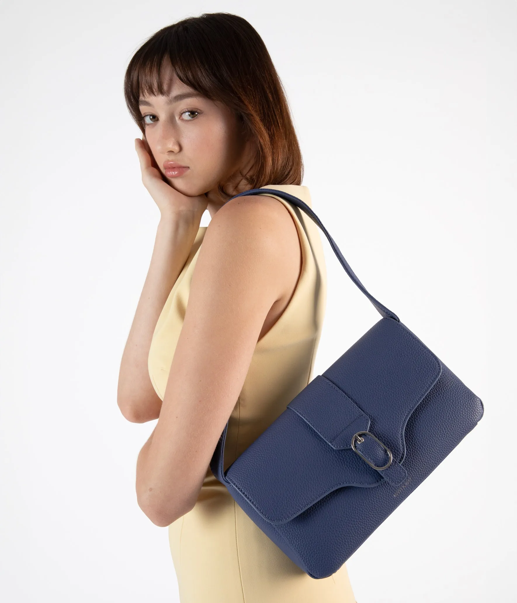 ISABELLE Vegan Shoulder Bag  Grain