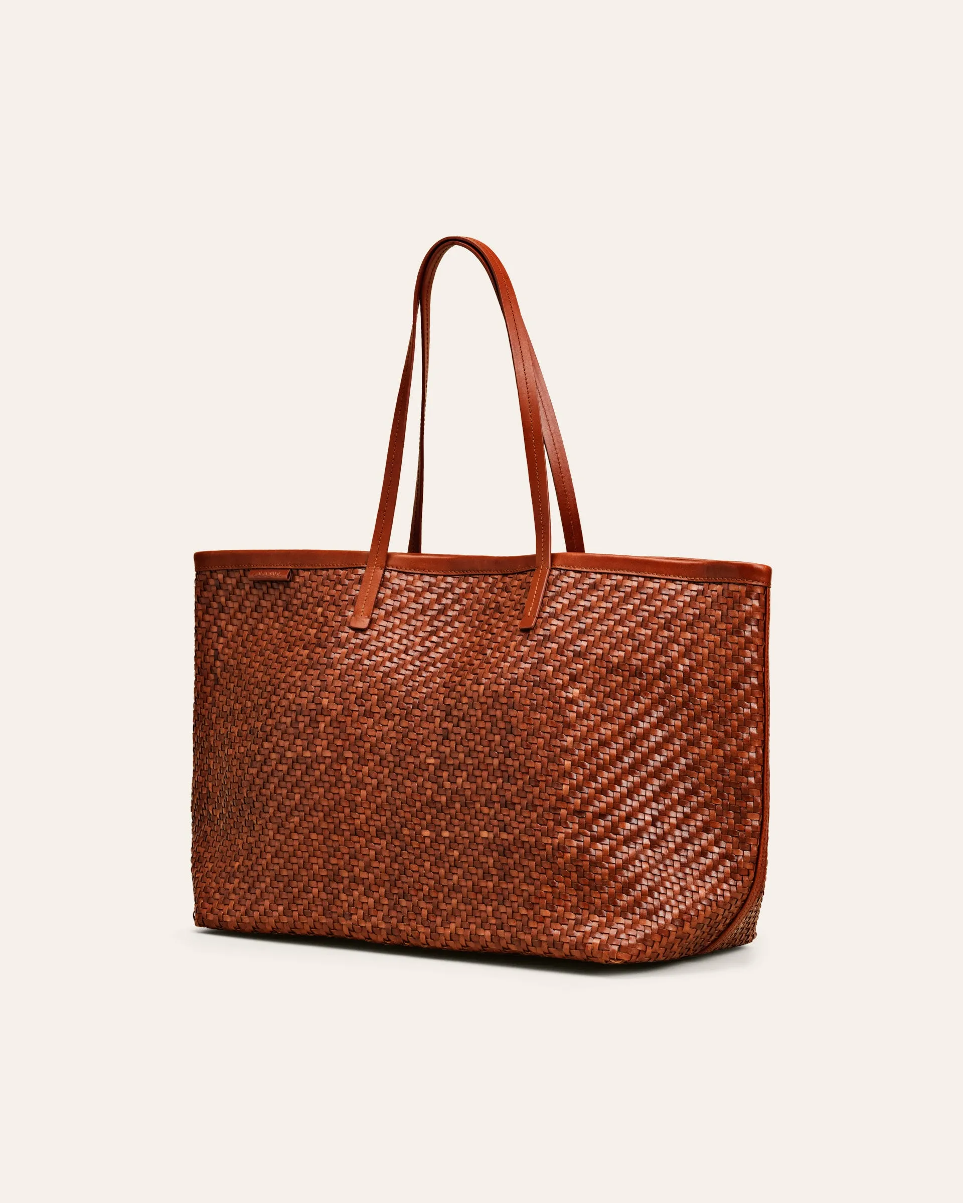 ISAI Nutmeg Twill Shopper bag
