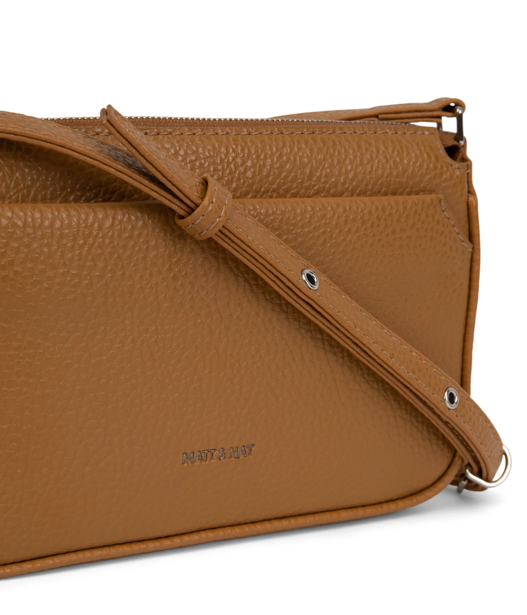 IVY Slim Vegan Crossbody Bag - Purity
