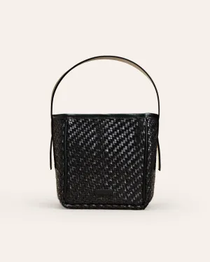 IWA MINI Black Twill Shoulder bag