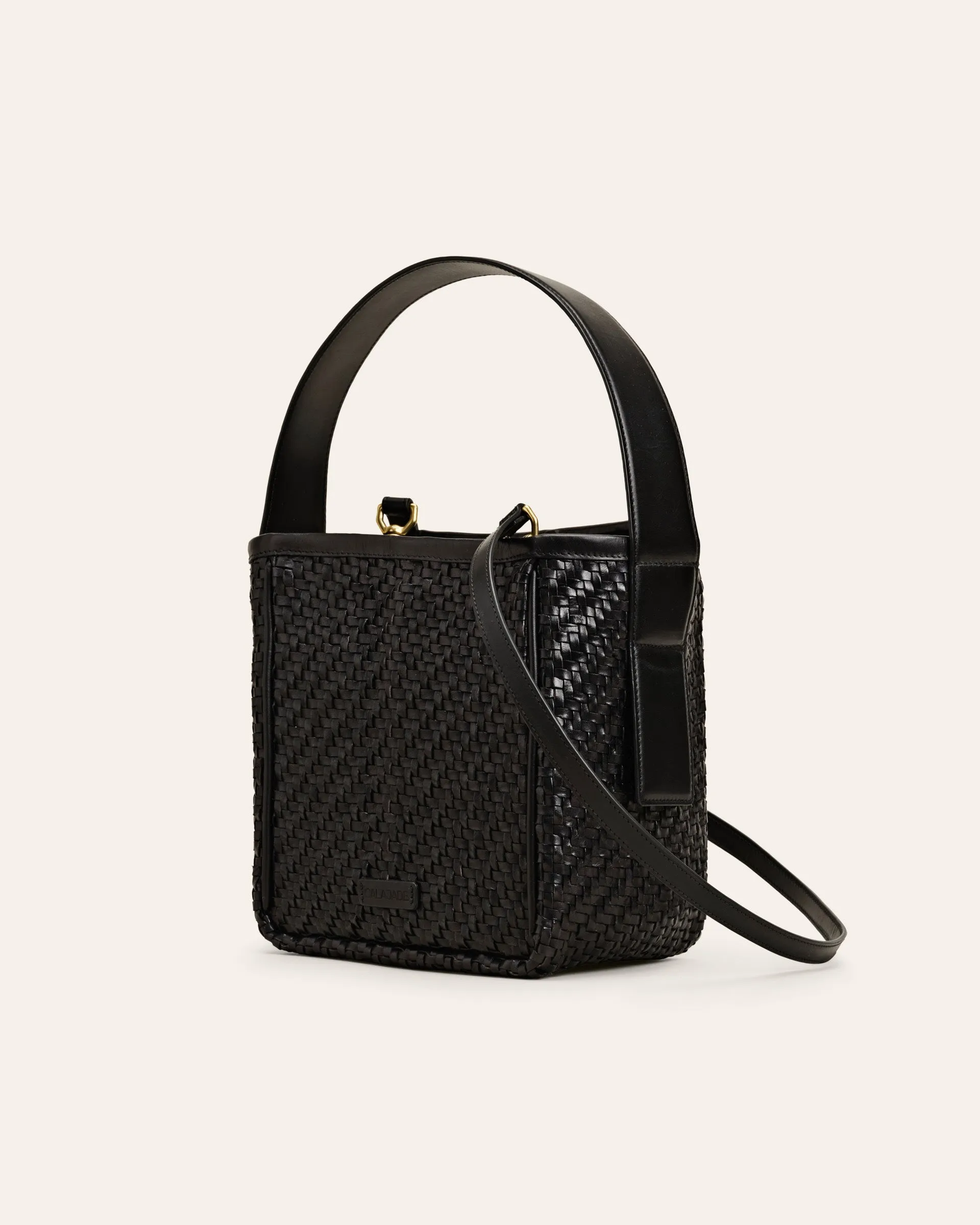 IWA MINI Black Twill Shoulder bag