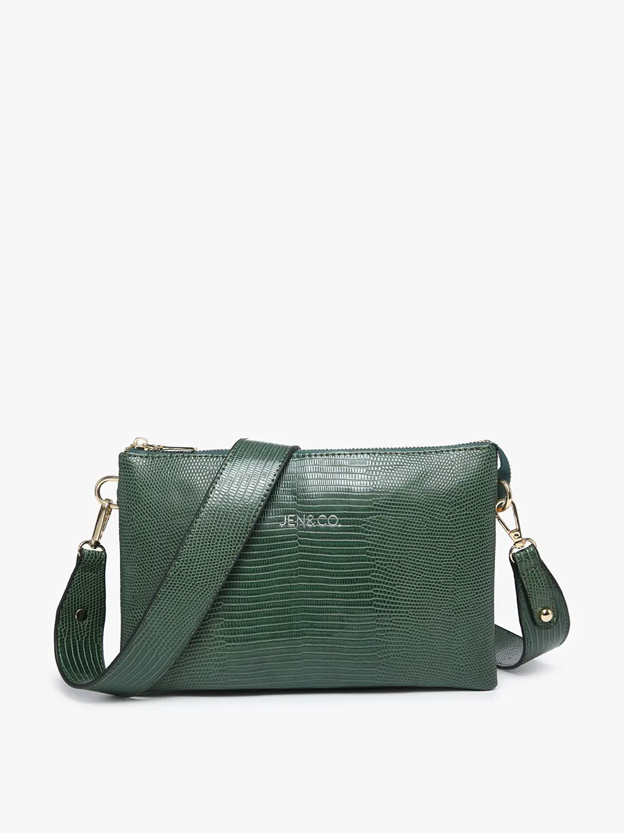 Izzy Vegan Lizard Crossbody