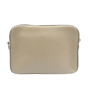 J&M Davidson Shoulder Bag leather pink beige Women Used