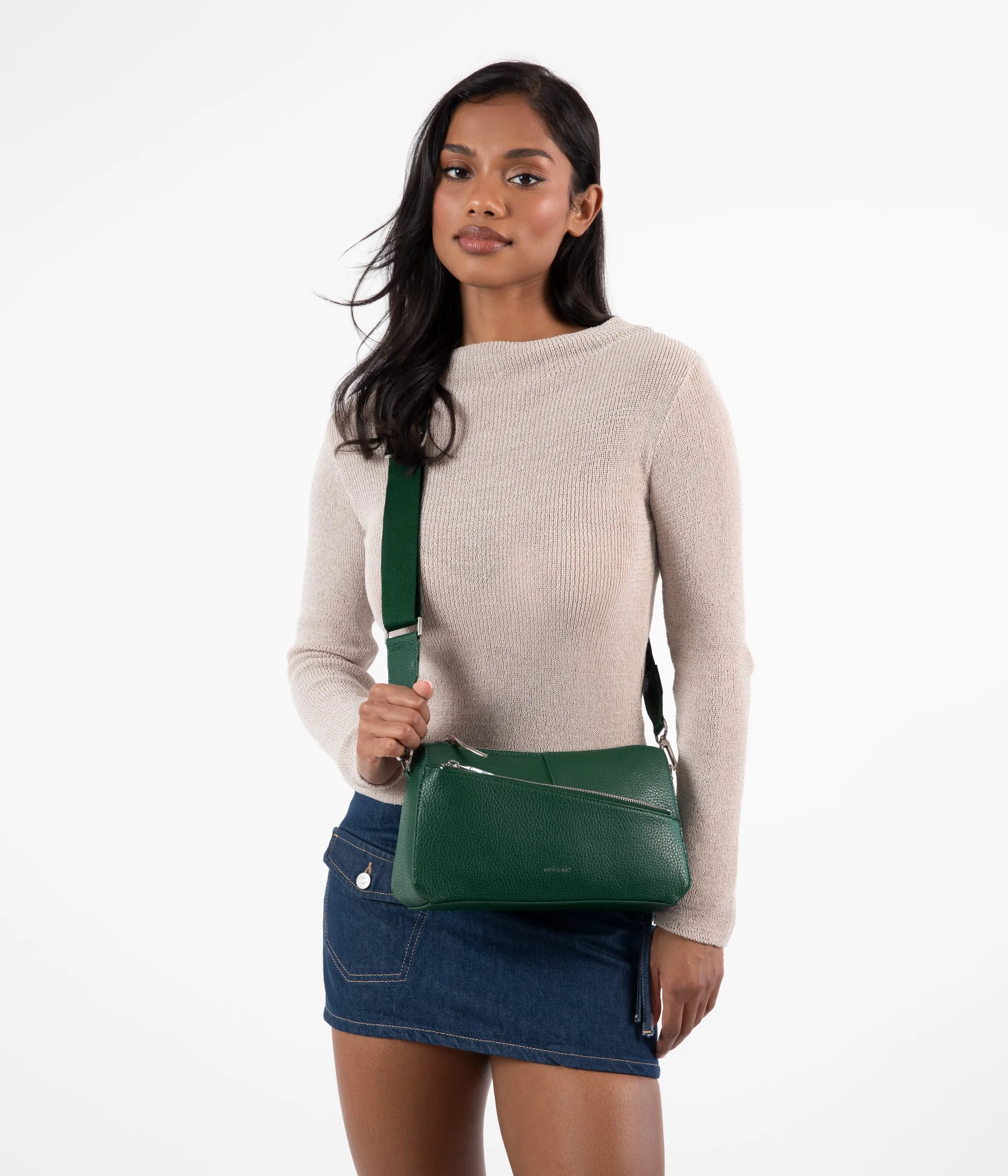 JANICE Vegan Crossbody Bag - Purity