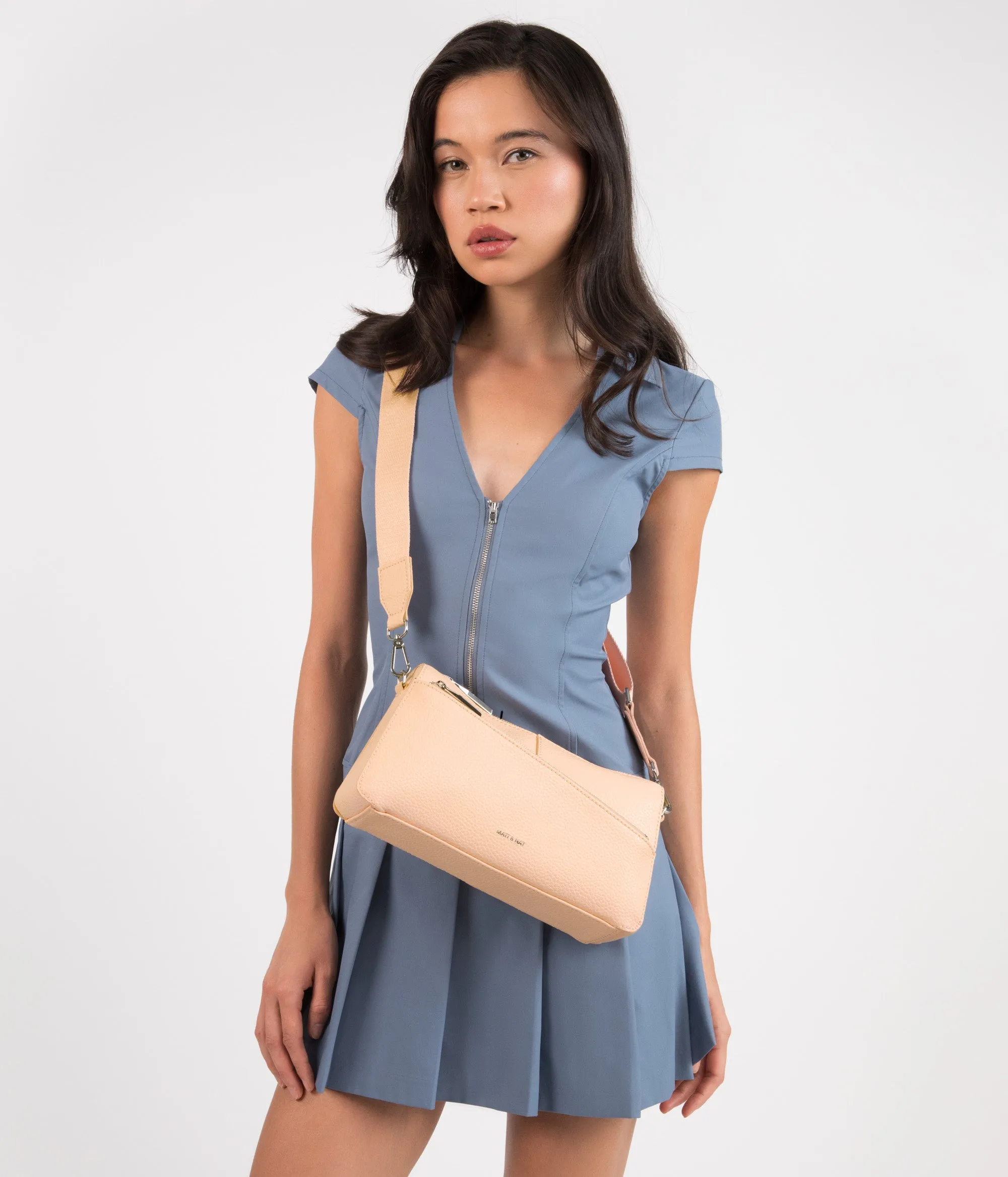 JANICE Vegan Crossbody Bag - Purity