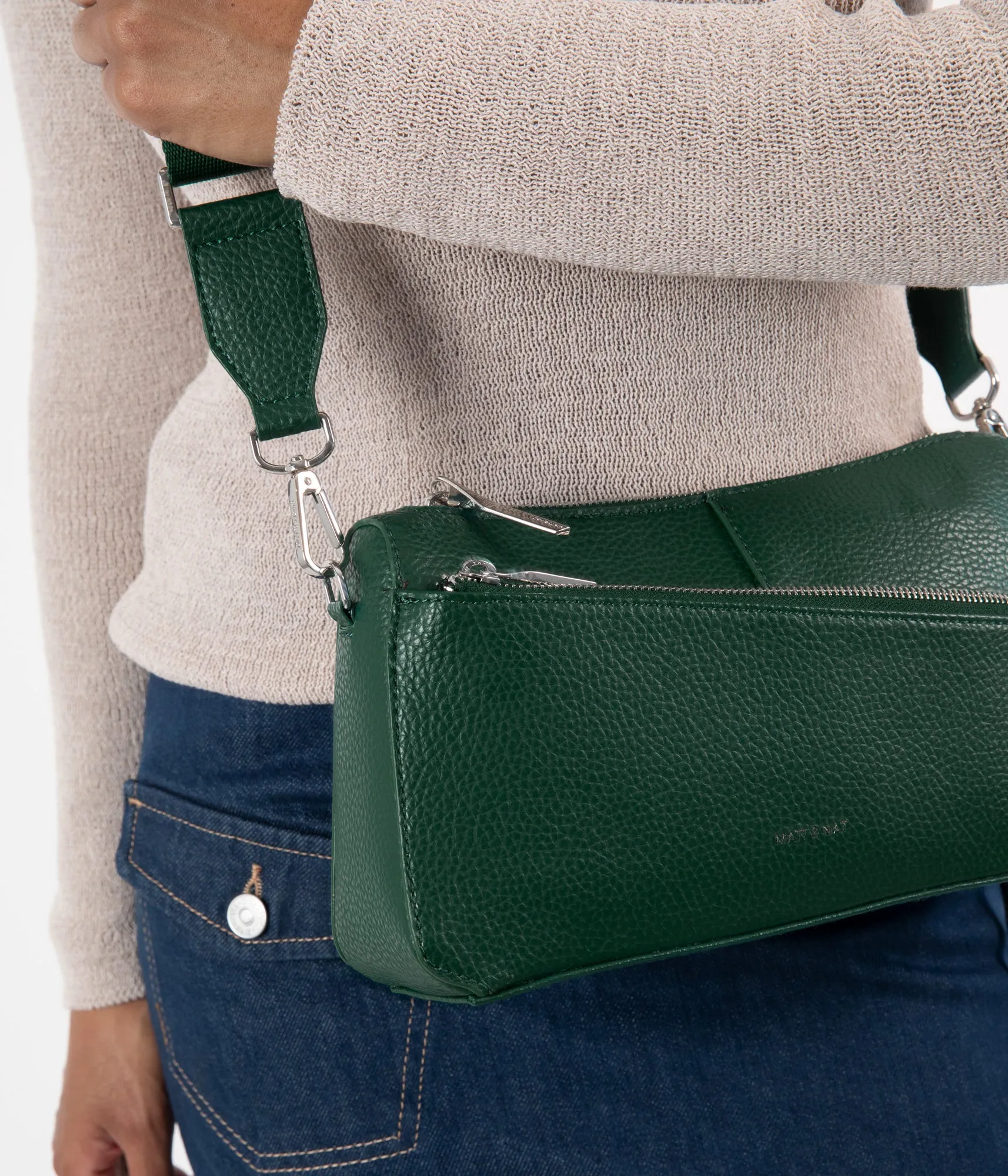 JANICE Vegan Crossbody Bag - Purity