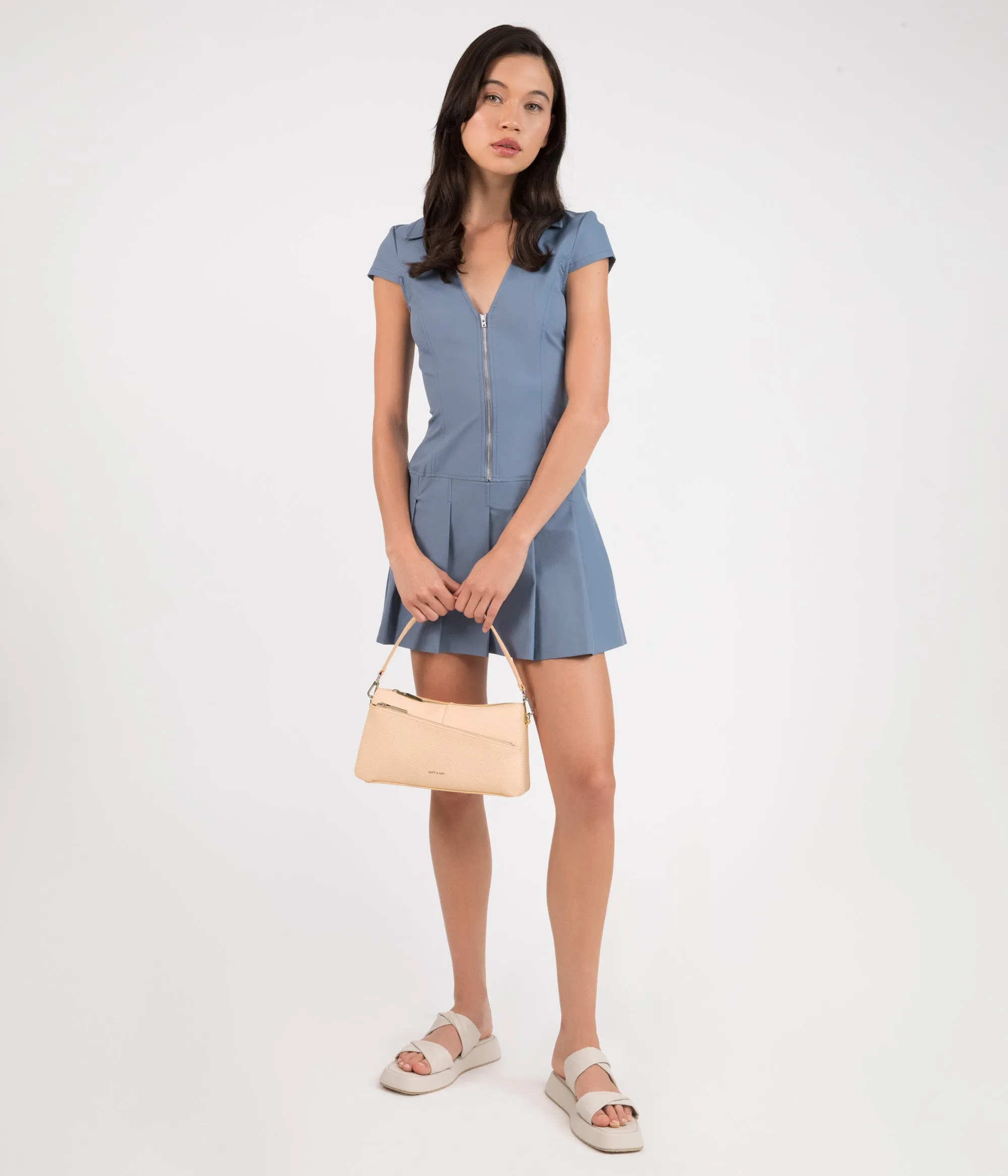 JANICE Vegan Crossbody Bag - Purity