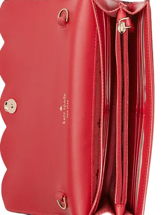 Kate Spade New York Bing Cherry Wallet On a Chain