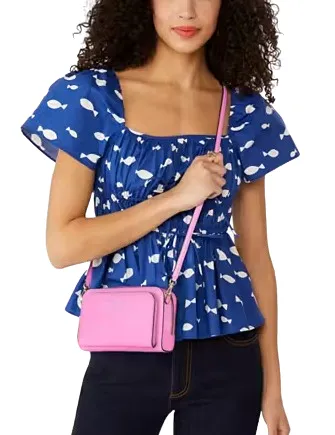 Kate Spade New York Staci Dual Zip Around Mini Crossbody