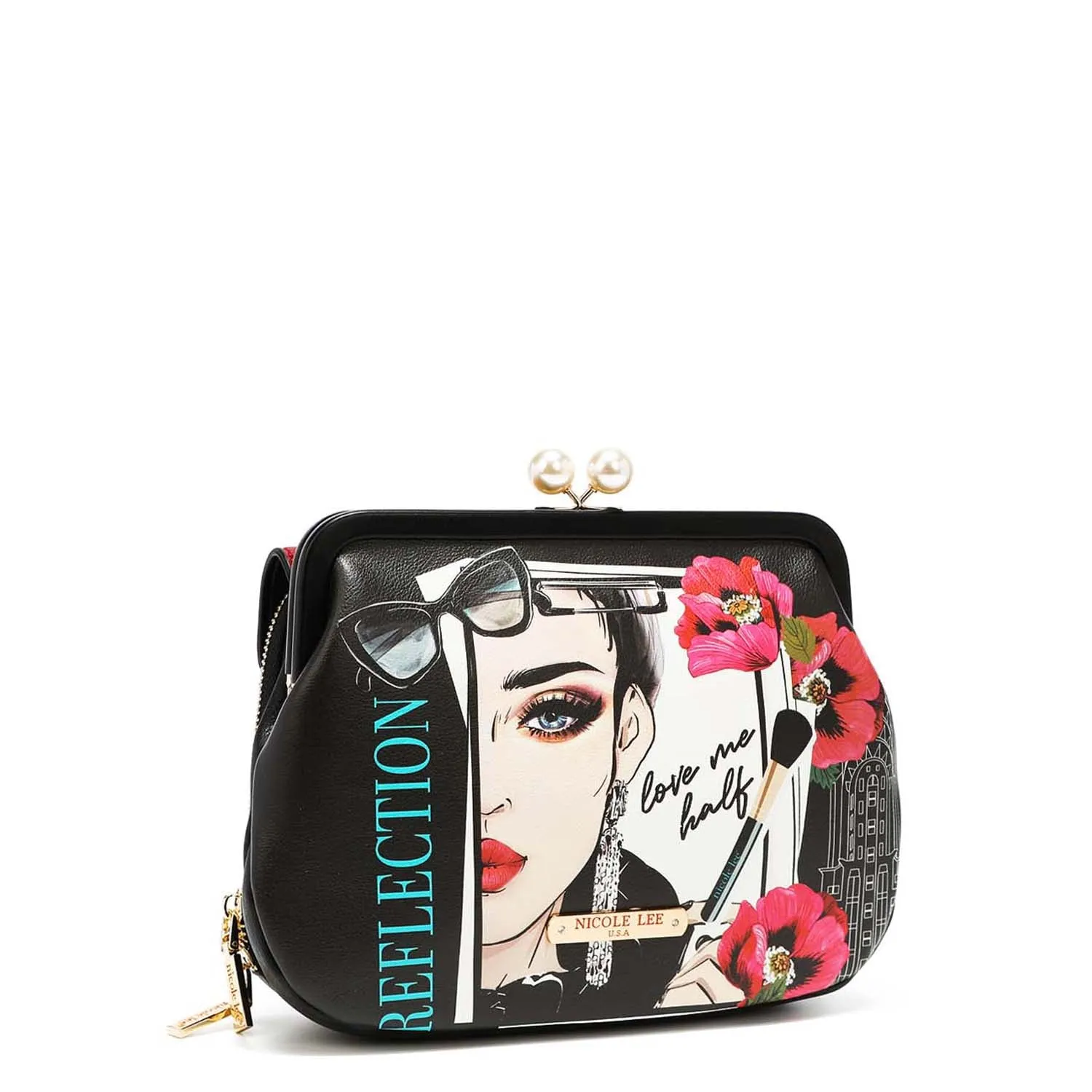 KISS LOCK MESSENGER CROSSBODY
