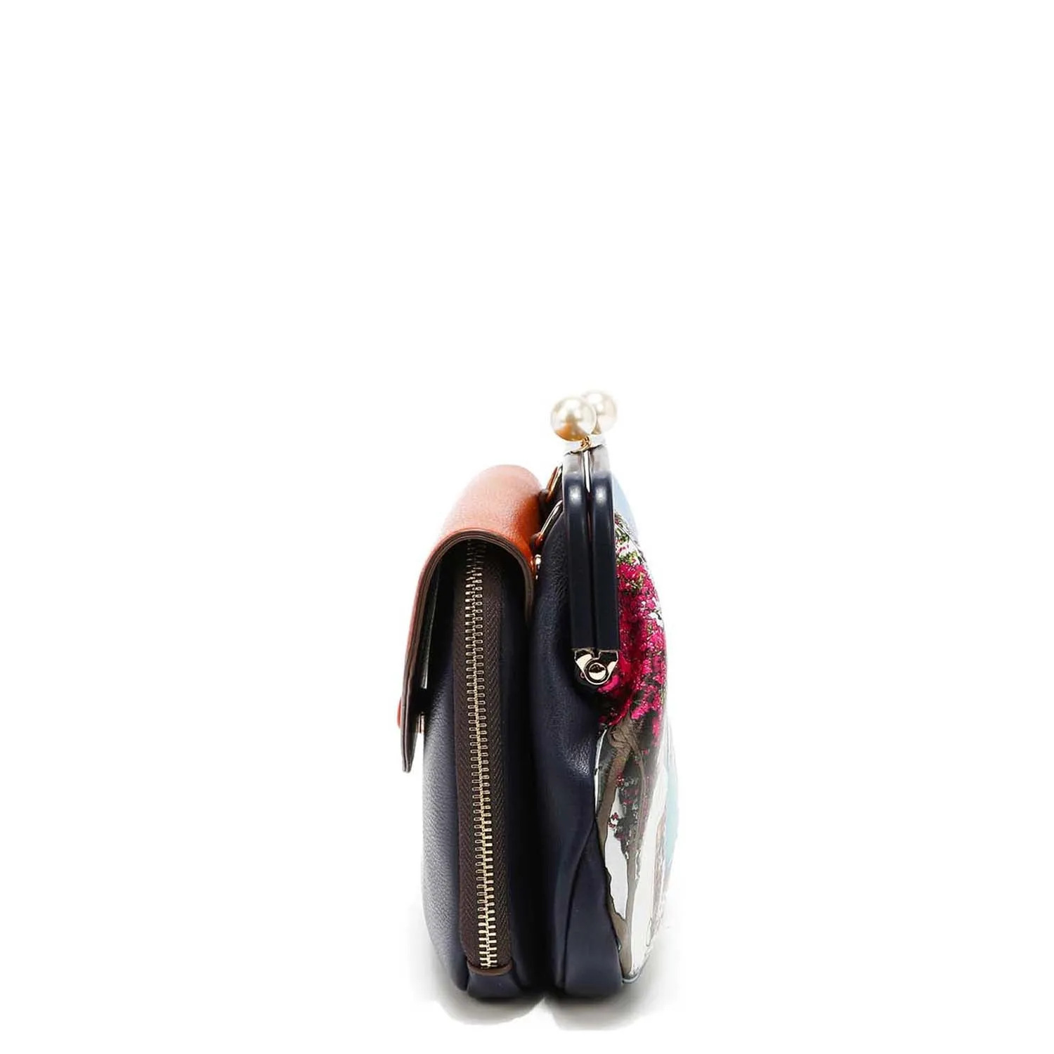 KISS LOCK MESSENGER CROSSBODY
