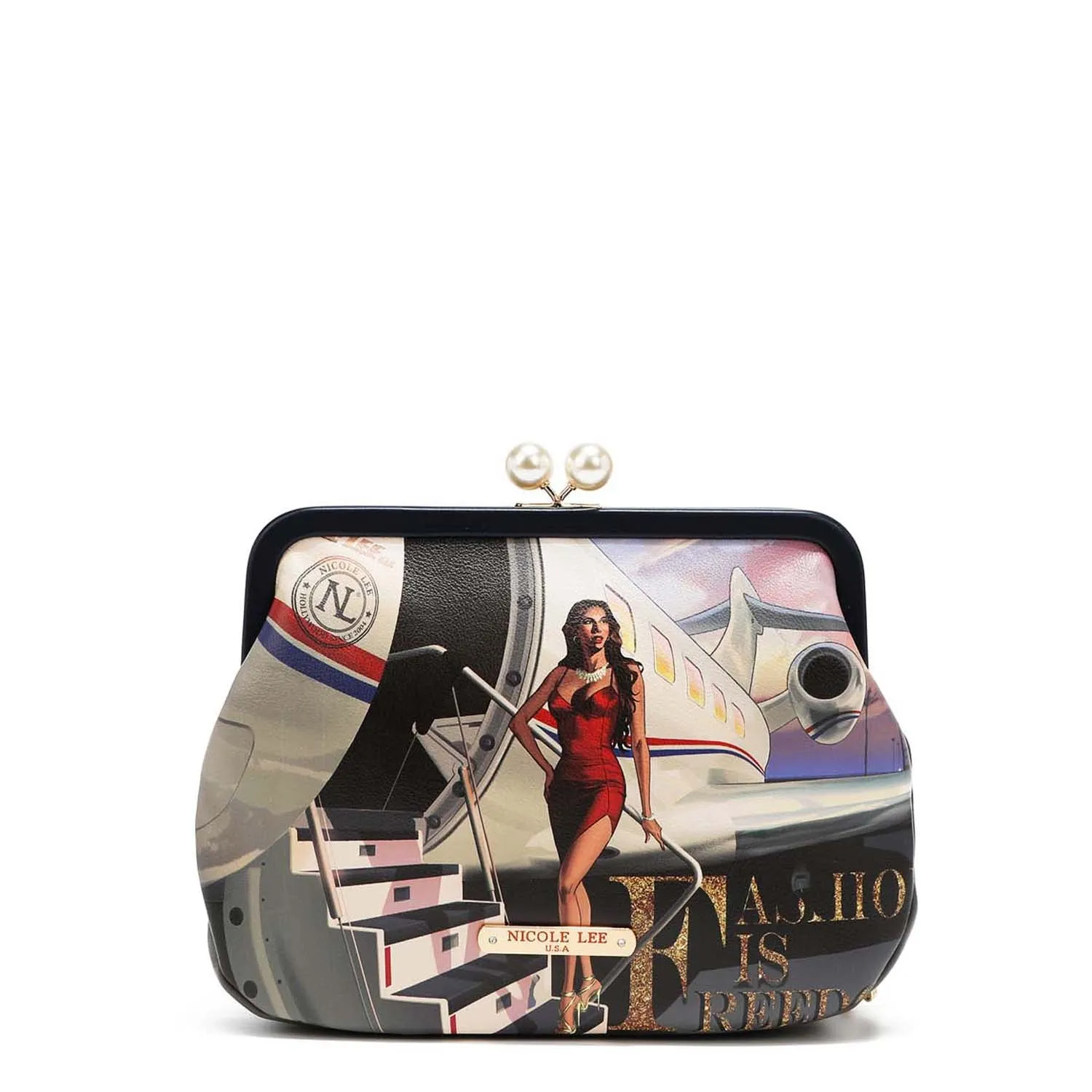 KISS LOCK MESSENGER CROSSBODY