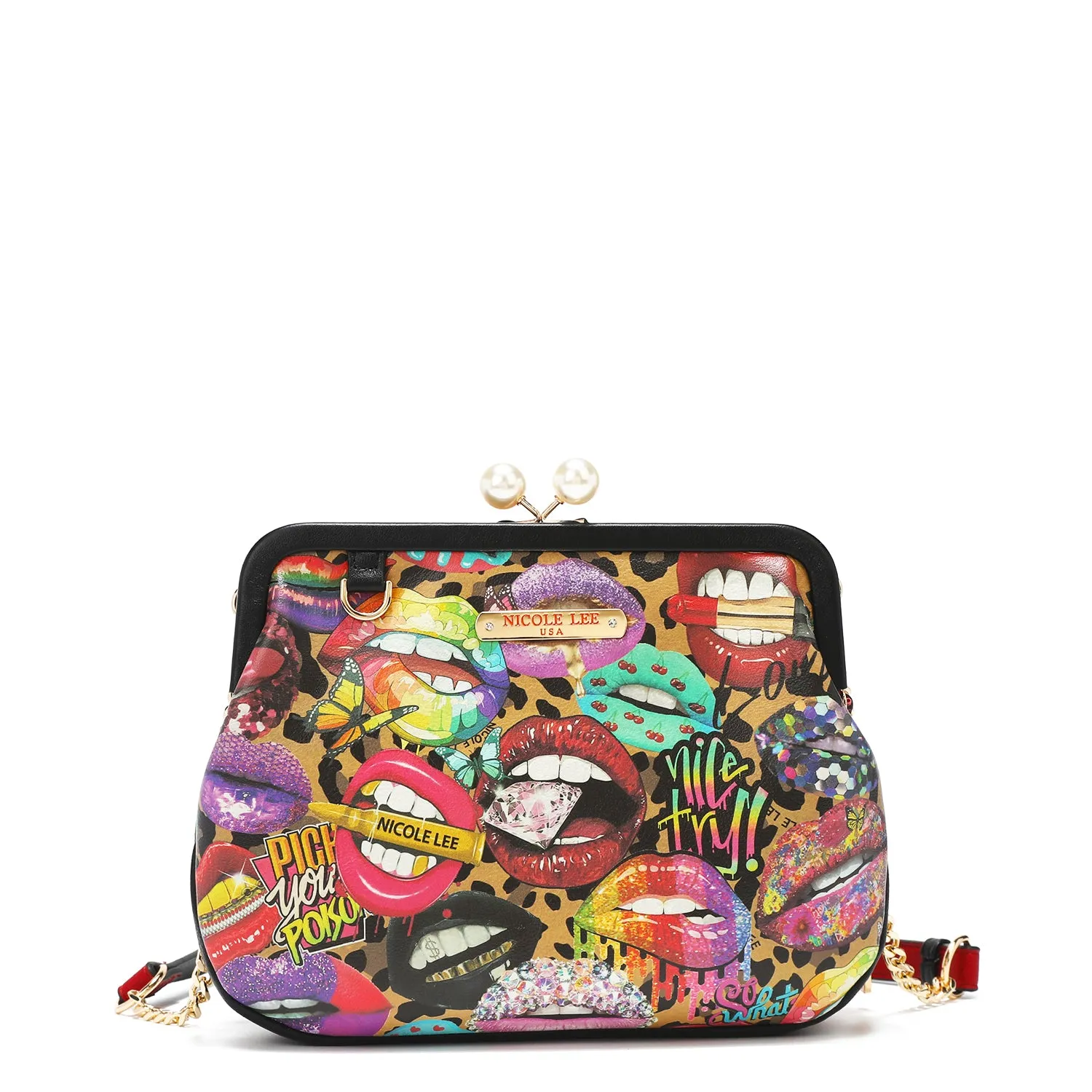 KISS LOCK MESSENGER CROSSBODY